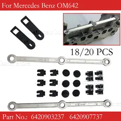 Intake Manifold Swirl Flap Repair Runner Connecting Rod Kits 6420903237 6420907737 For Mercedes Benz OM642 Car Replacement Parts