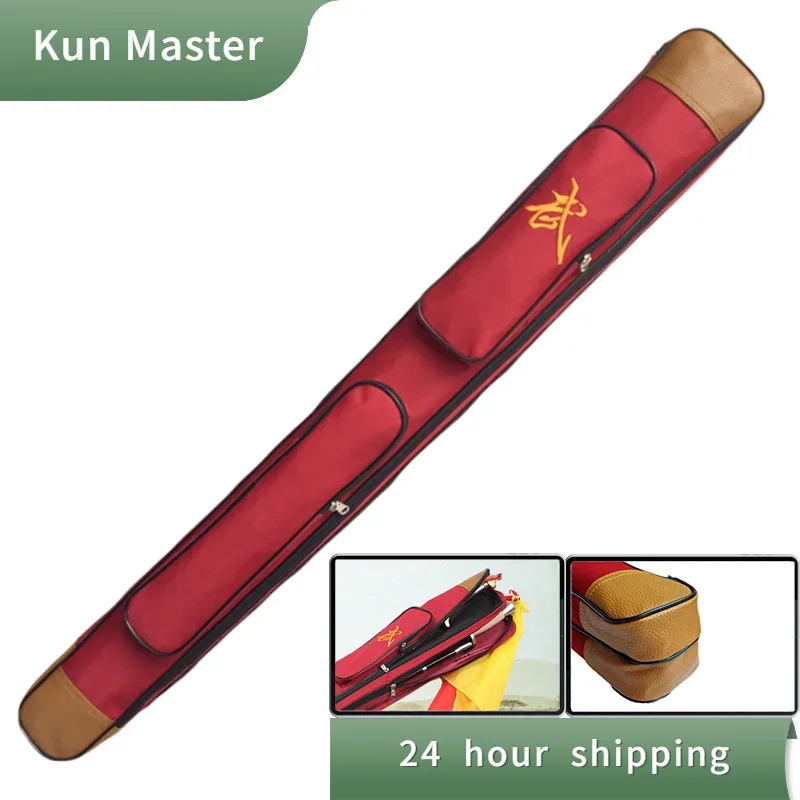 

1.1m waterproof bag equipment bag tai chi sword bag weapons case martial art case shoulder bag boken carrying handle hold 2