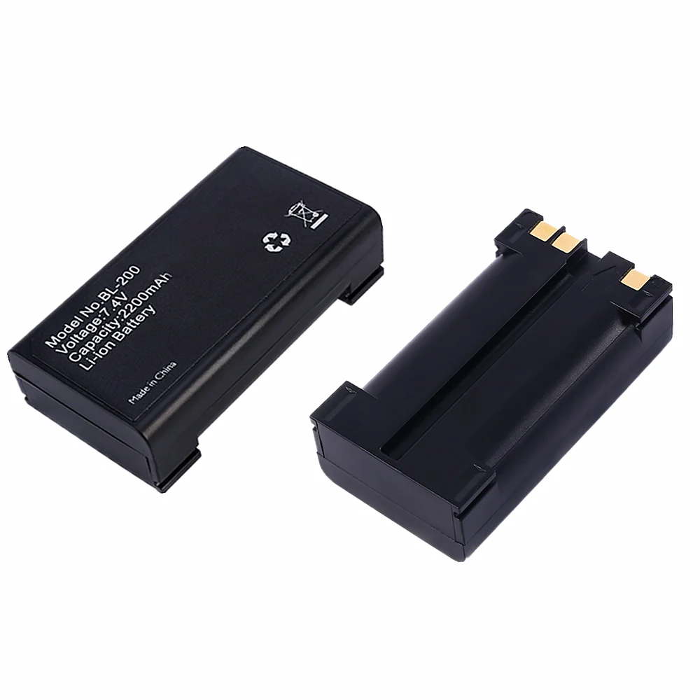 2 pièces plus récent 10002 GPS batterie BL-200 batterie pour G3100 GPS G3100 batterie 7.4V 3400mAh