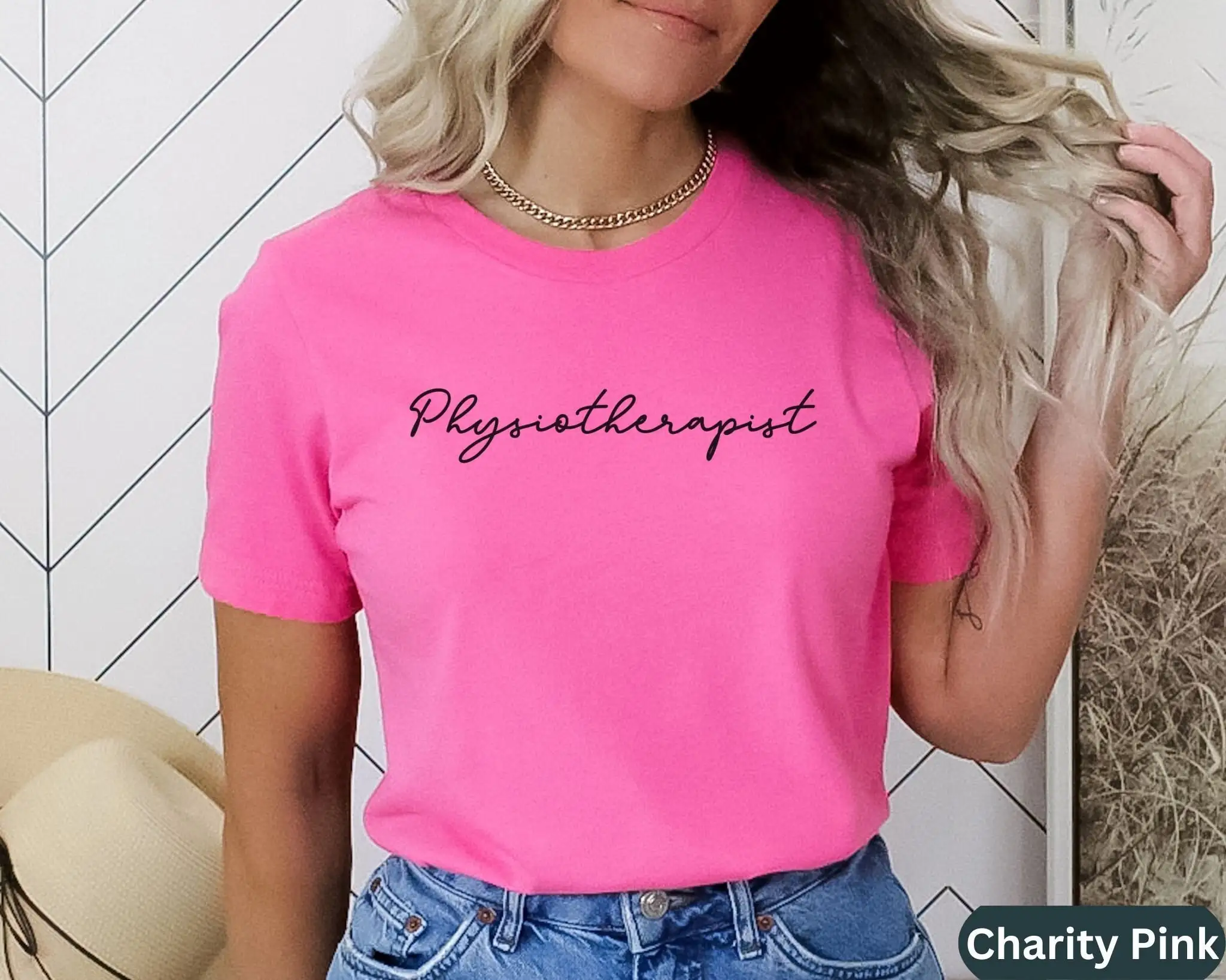 Physiotherapy T Shirt Graduation For Physiotherapist Physical Therapist Her School Pt Physio Student