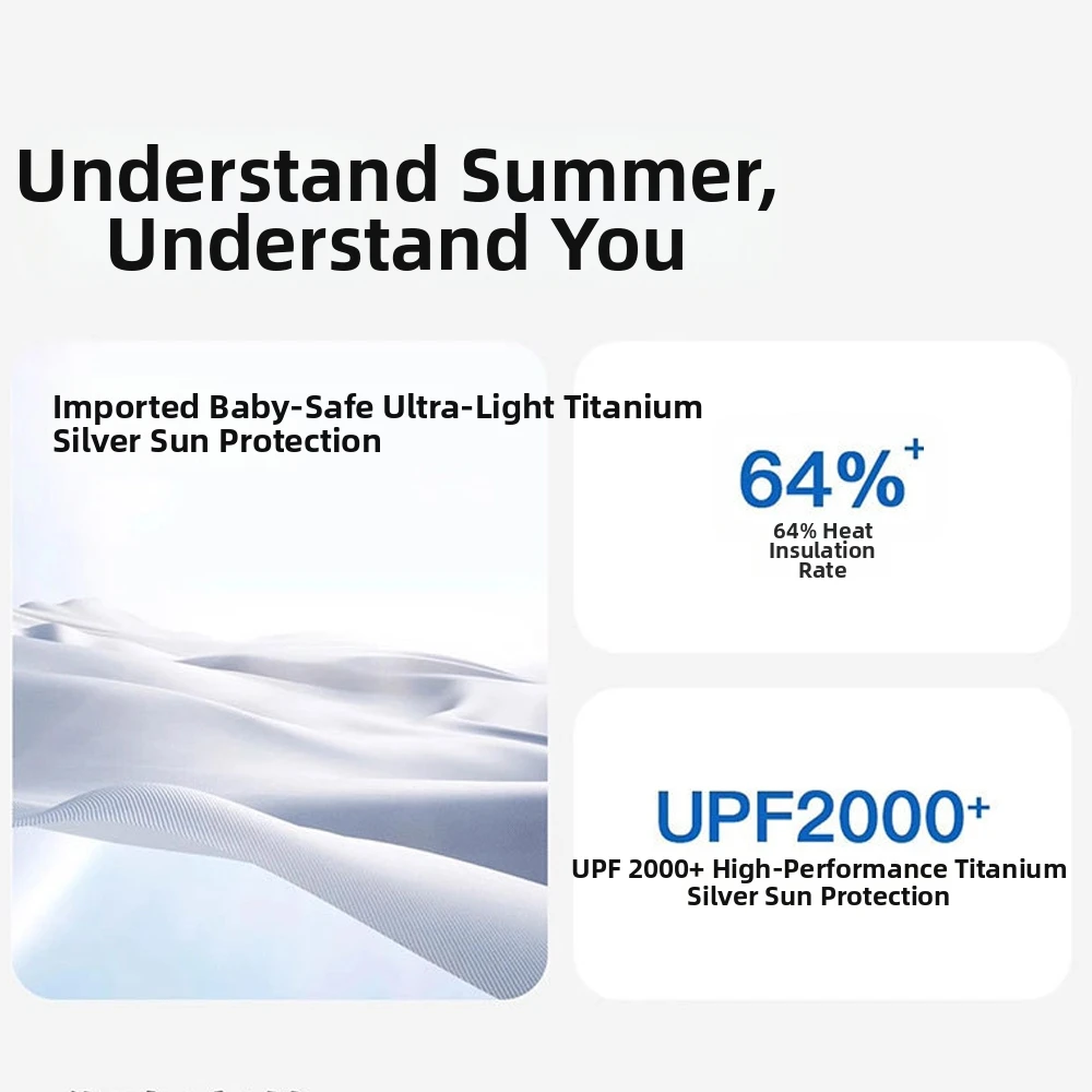 UV Protection Titanium Silver Sun Umbrella Suitable for Both Sun and Rain Lightweight Capsule Sun Umbrella Portable