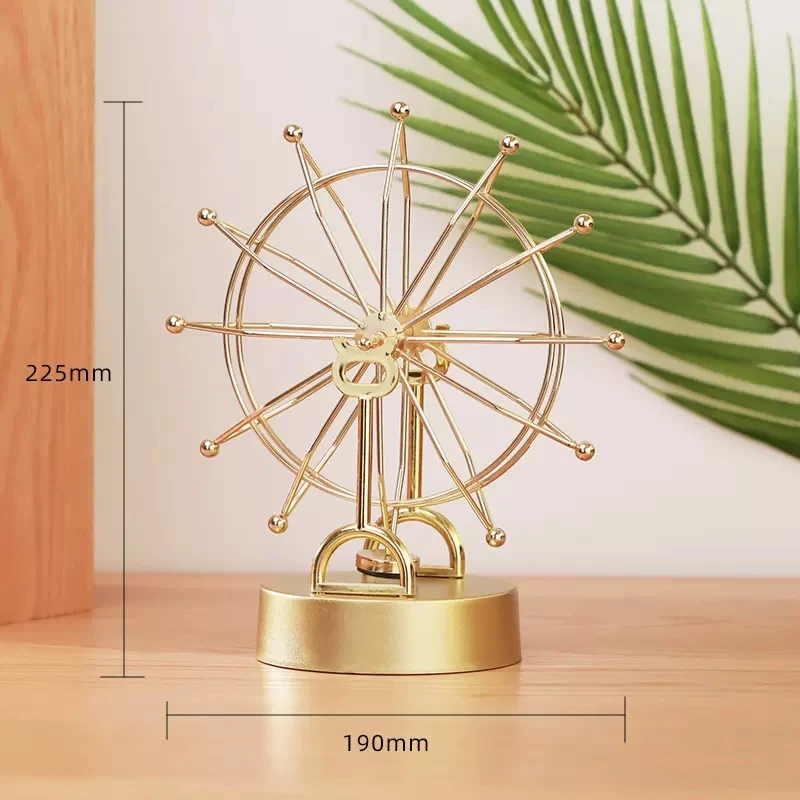 Nordics creative personality Ferris wheel decoration rotating Newton decoration home living room bedroom