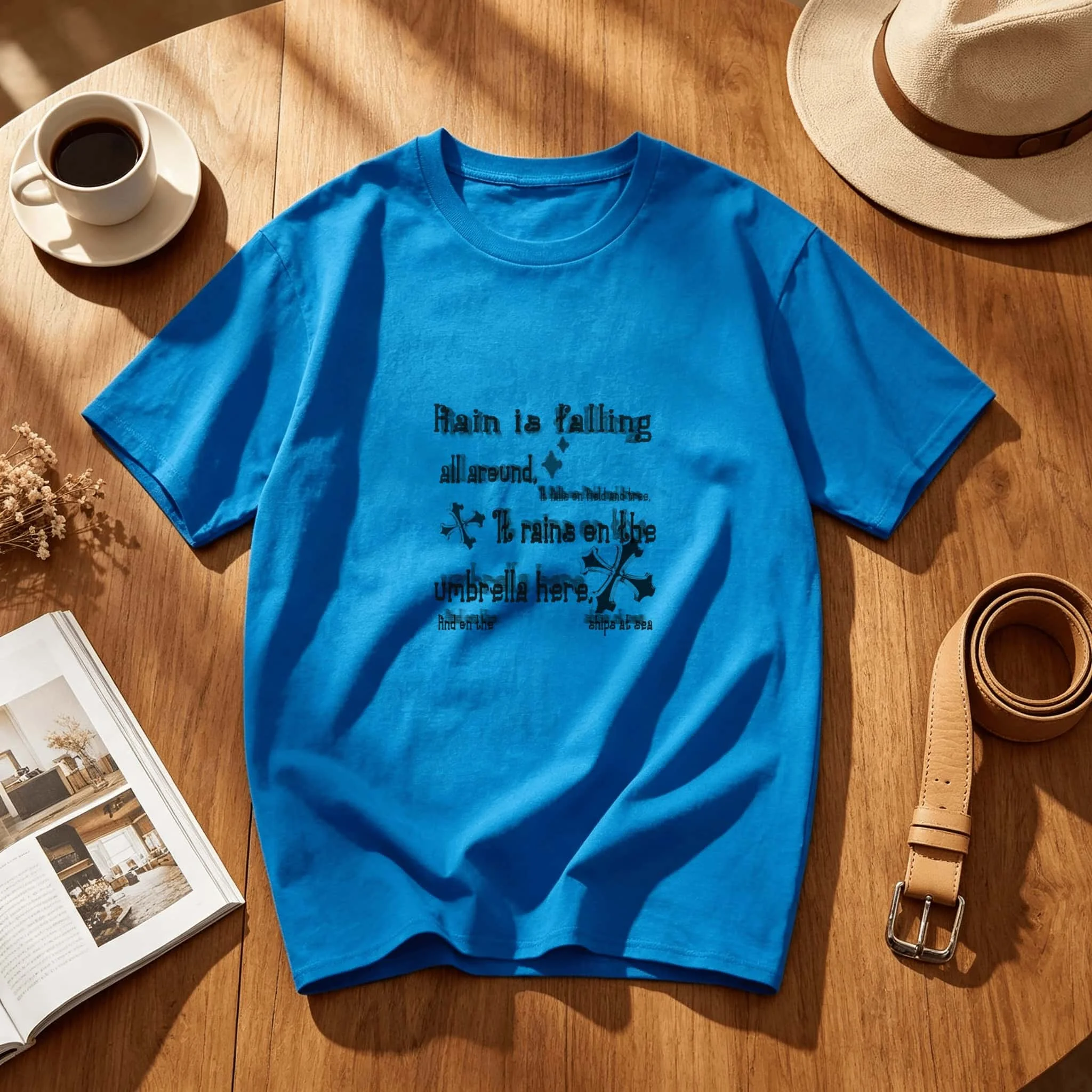 Snowflakes On Dark Background Teen Youth Student Street Style Shirt