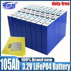 1-40pcs 3,2 v 105ah lifepo4 Batterie Lithium eisen phosphat Batterie DIY RV Boot Home Energy Storag Zelle cn Lager schnelle Lief