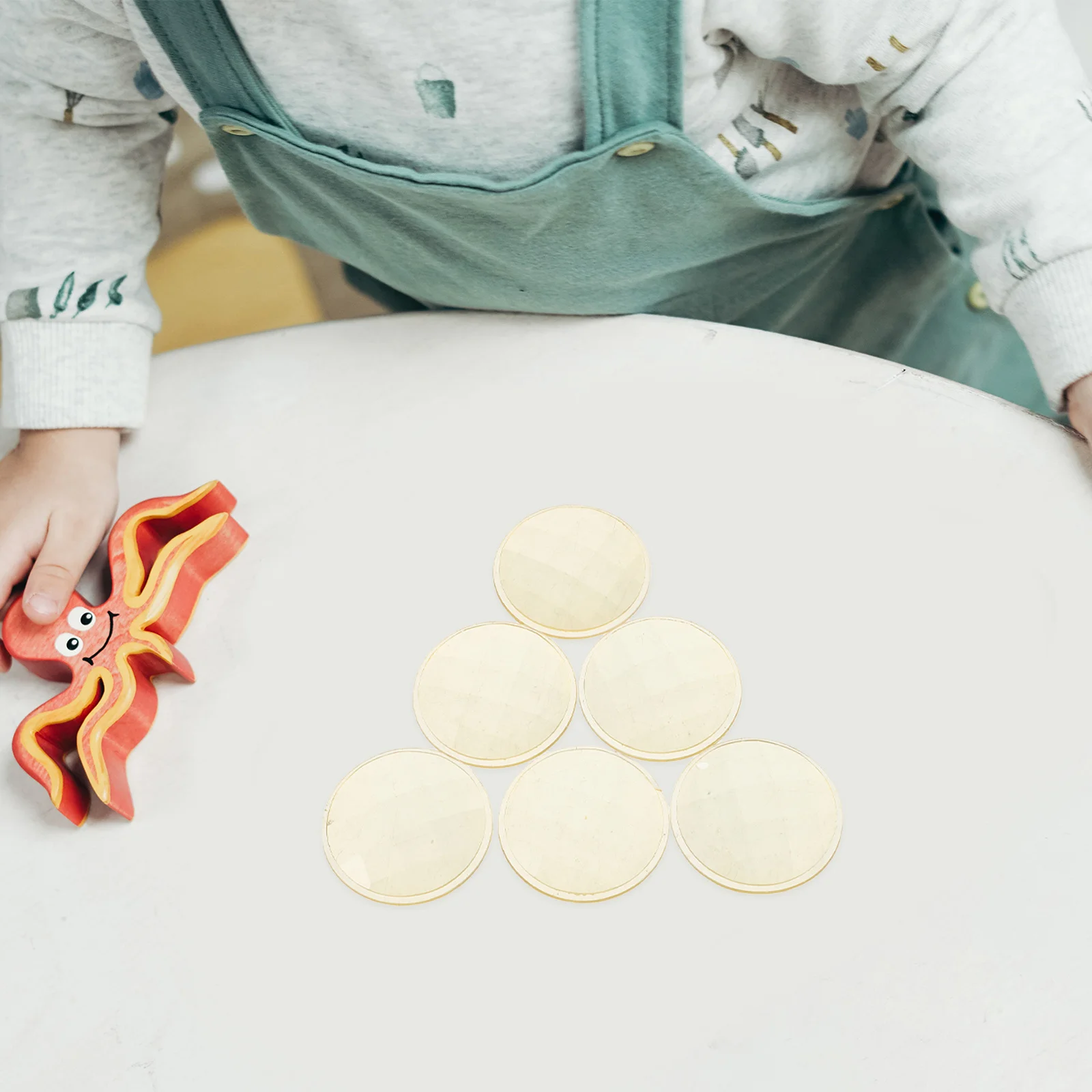 6-delige veelzijdige caleidoscooplens, helder prisma, hoge resolutie, kleurrijk, doe-het-zelf-materiaal, set caleidoscoopmateriaal