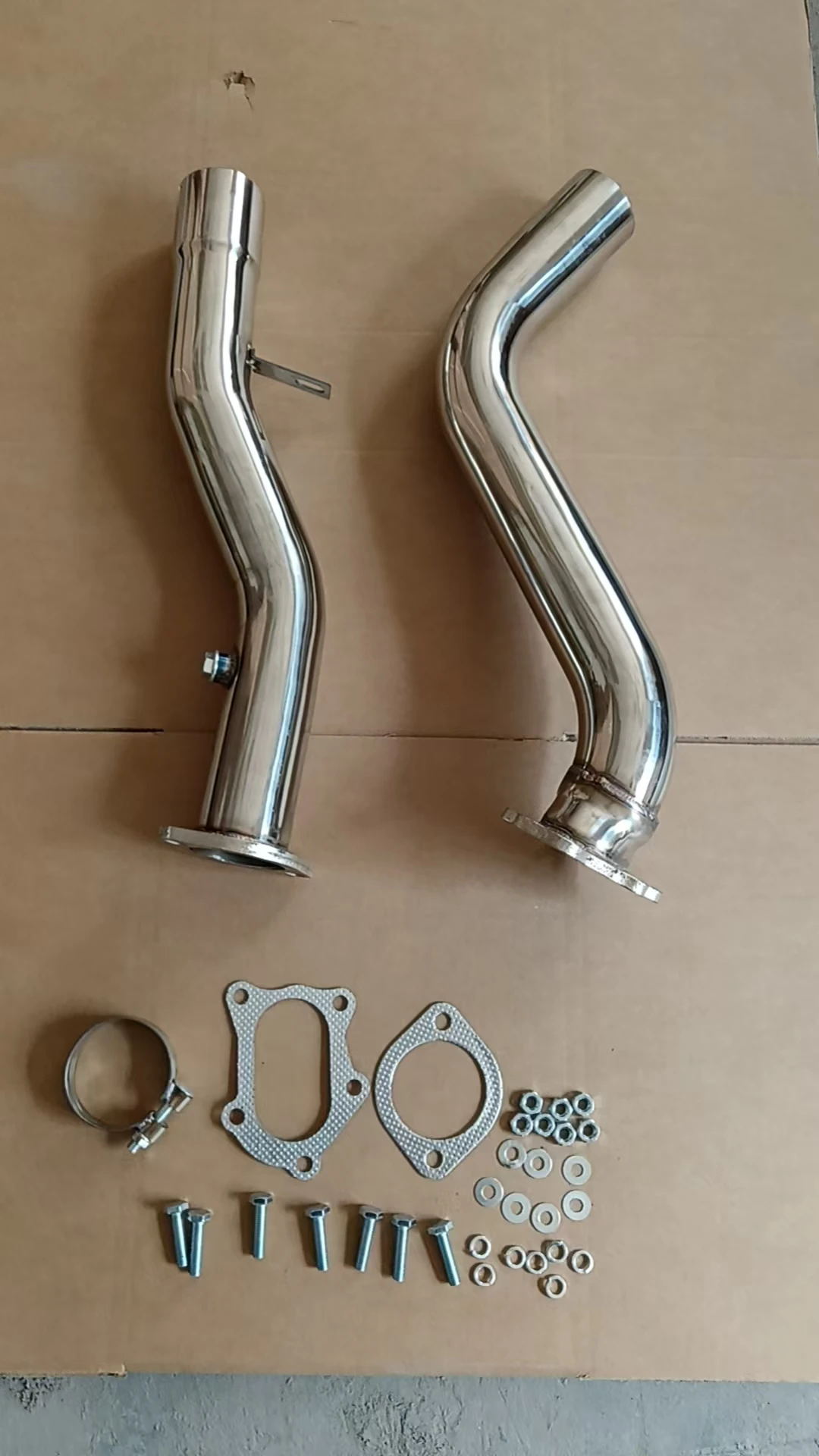 For     02-07 Impreza WRX EJ205 EJ225 STi EJ257 2.0T 2.5T Turbo Exhaust Downpipe 3