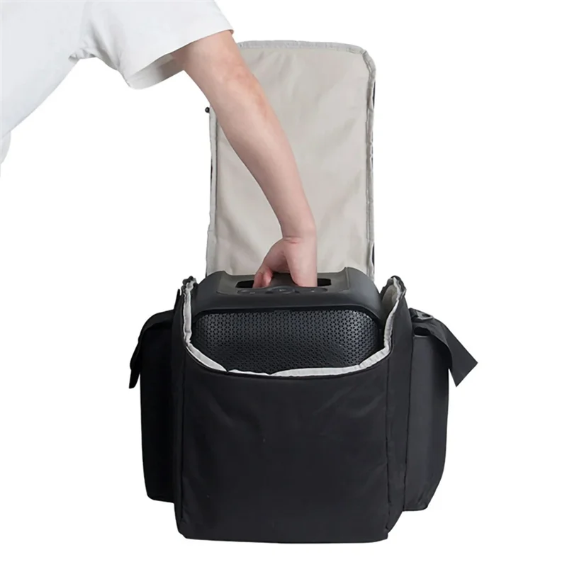

Large Capacity Carrying Case Adjustable Shoulder Strap Portable Speaker Storage Bag For Partybox Encore Essential