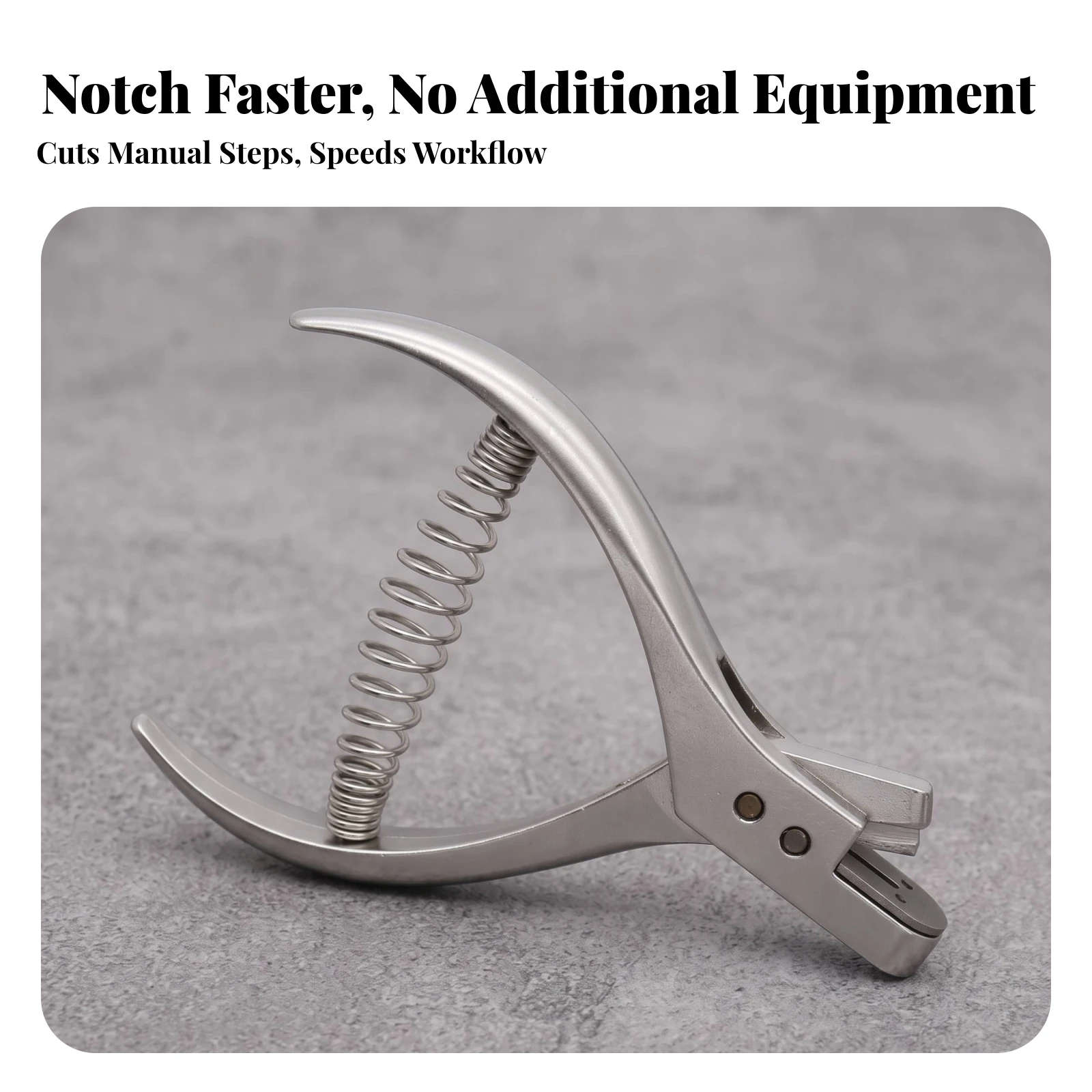 Pattern Notcher One-Handed U-Shaped Punch Tool Punch Plier Easy to Operate Pliers Compact for Patternmakers, Garment Design