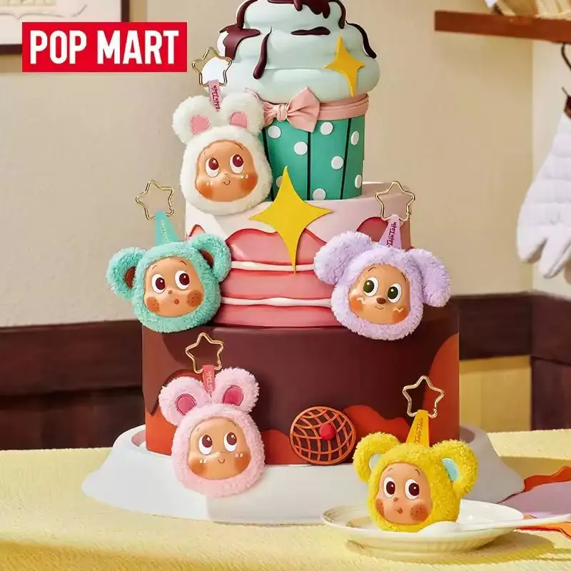 

100% Origina POP MART Twinkle Star Delicious Moment Plush Earphone Case Blind Box Peripheral Trendy Collectible Gift For
