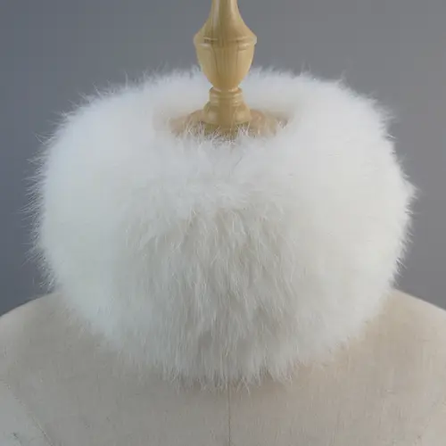 2026 Hot Sale Women Real Fox Fur Scarf Fur Headbands Good Elastic Winter Luxury Neck Warmer Natural Fur Mufflers Ring Scarves - Image 15
