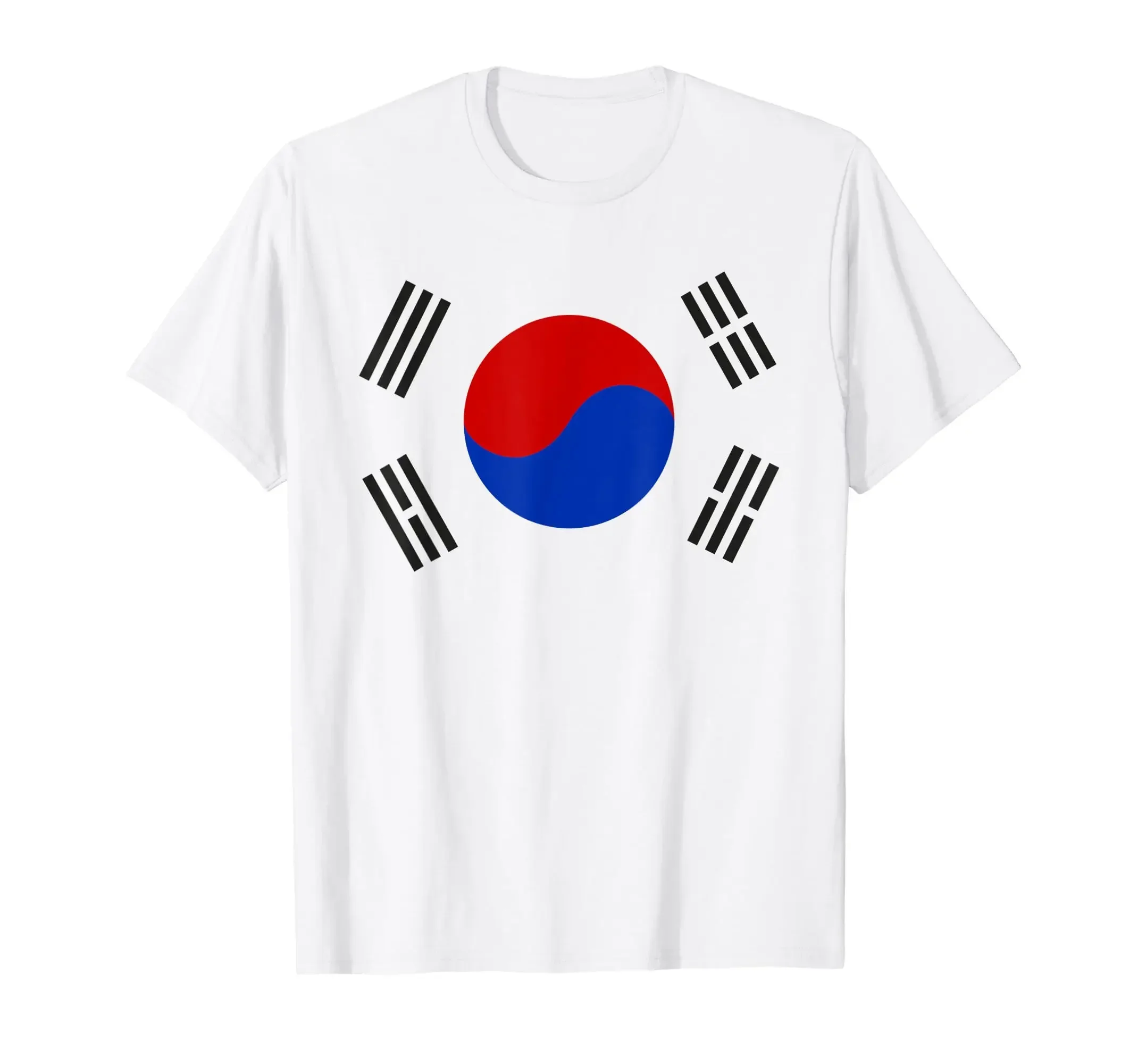 

UNISEX T Shirts Size S-6XL 100% Cotton South Korea Flag Souvenir Korean Gift T-Shirt MEN WOMEN