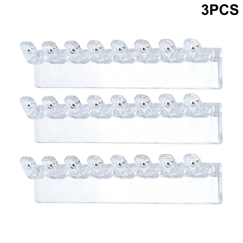 3Pcs Self-Adhesive Necklace Organizer, Space-Saving Multi-Functional Jewelry Organizer, Necklace Holder Wall Mounted