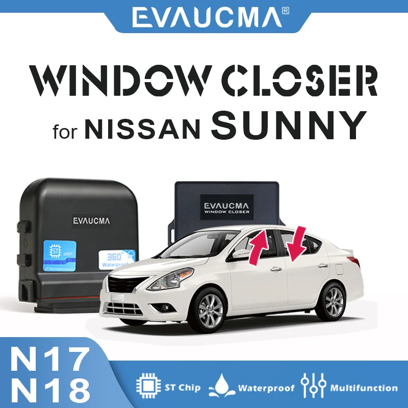 

Многофункциональные автомобильные системы стеклоподъемника для Nissan Sunny N17, четырехоконный закрыватель, подъемник, Автомобильная сигнализа...