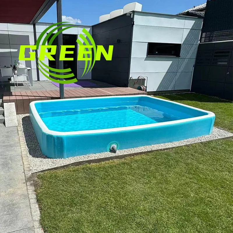 Inflatable Swimming Pool Inflatable Pool for Adult and Kids Large Inflatable Swimming Pool