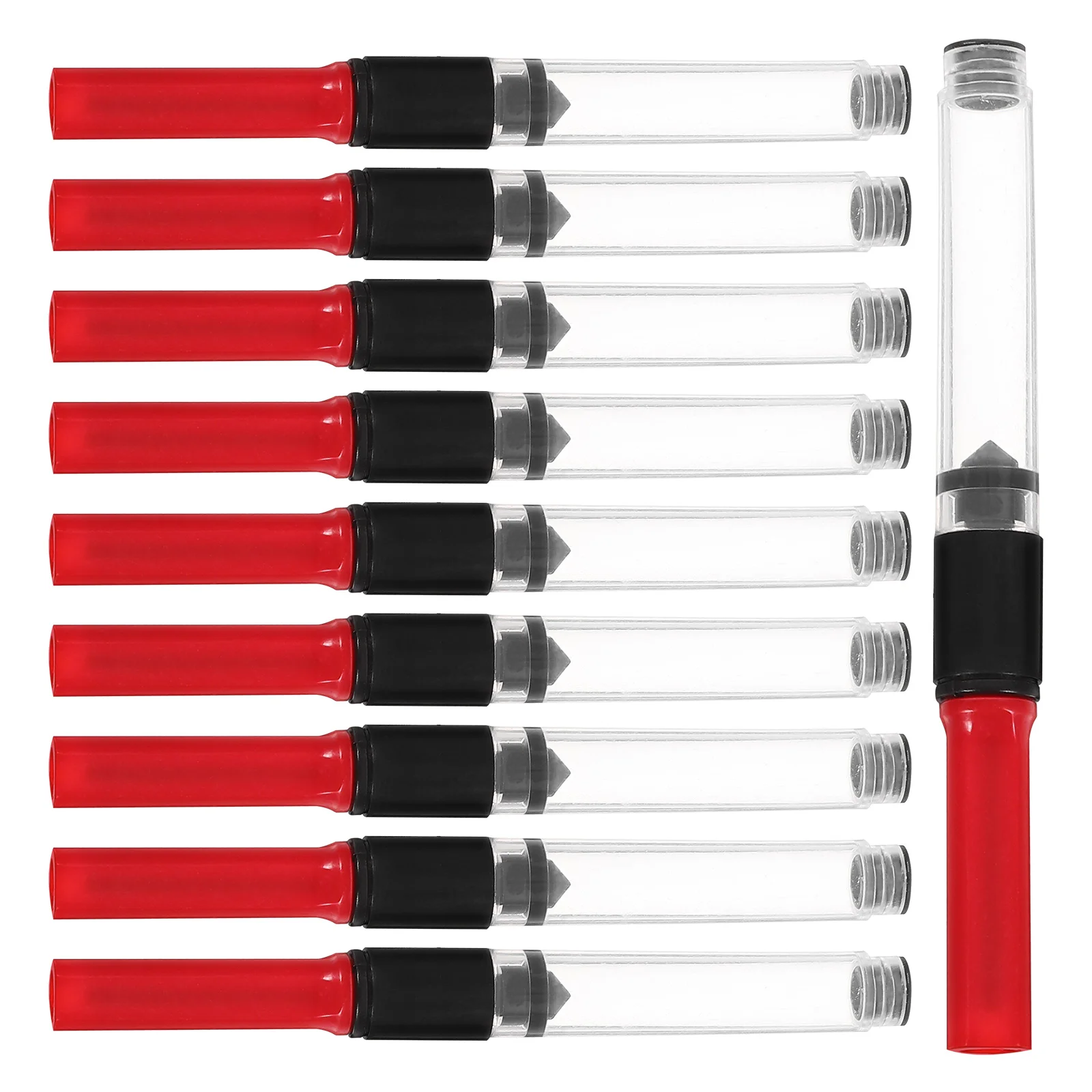 10 pz Penna Stilografica Assorbitore di Inchiostro Assorbitore 3 4mm Riutilizzabile Materiale Plastica Liscio Materiale Scolastico Accessori