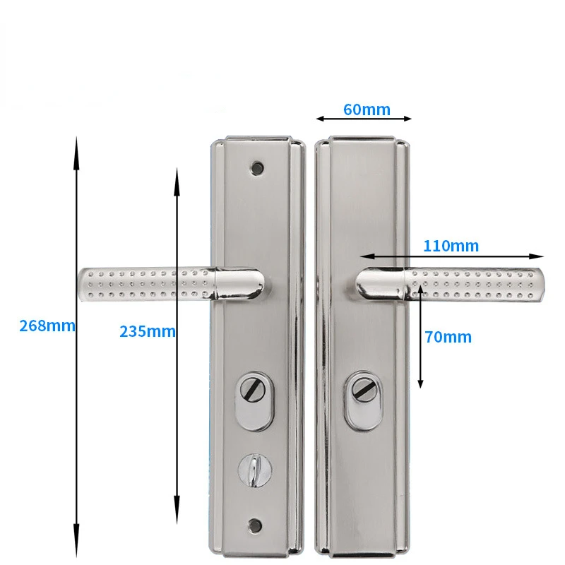 

Multi Functional Mechanical Door Lock, Anti-theft Door, Household Universal Lock Panel, Door Entry Handle