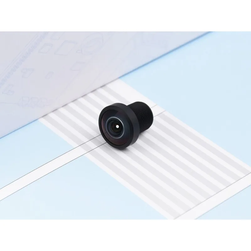 M12 High Resolution Lens, 14MP, 184.6° Ultra wide angle, 2.72mm Focal length, Compatible with Raspberry Pi High Quality Camera