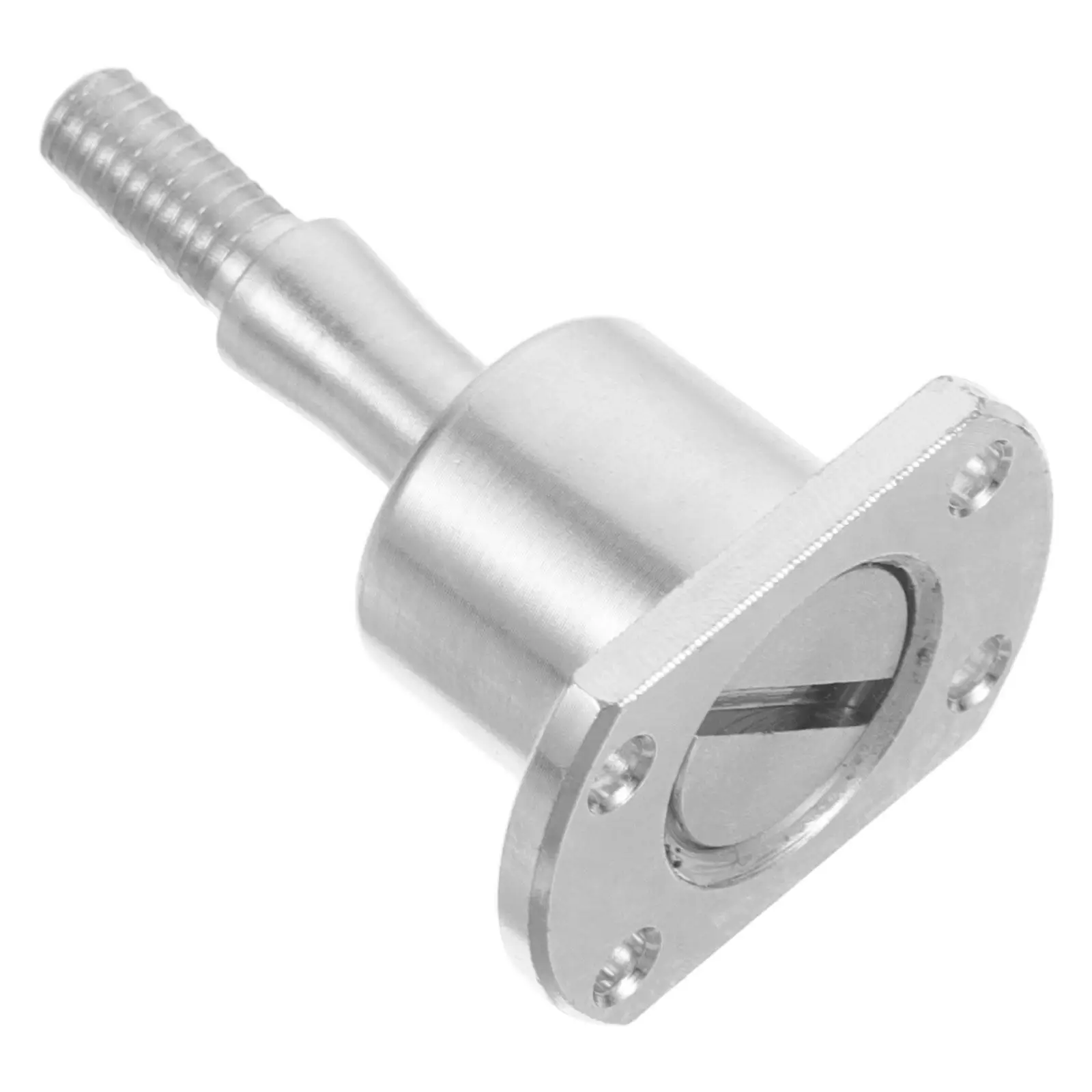 Small Torque Shaft Hinge M5 Universal Ball Joint Hinge Stop Anywhere Friction Positioning for Folding Table Monitor Arm Cabinet
