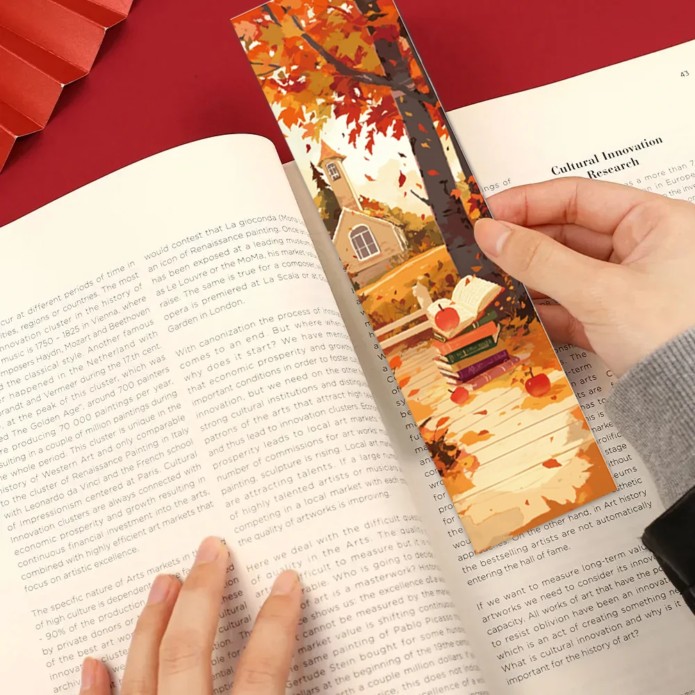 32pcs, Autumn Limited Edition Bookmarks, Back to School, Christmas, Halloween, Suitable for Teachers, Readers, Birthday Gifts.
