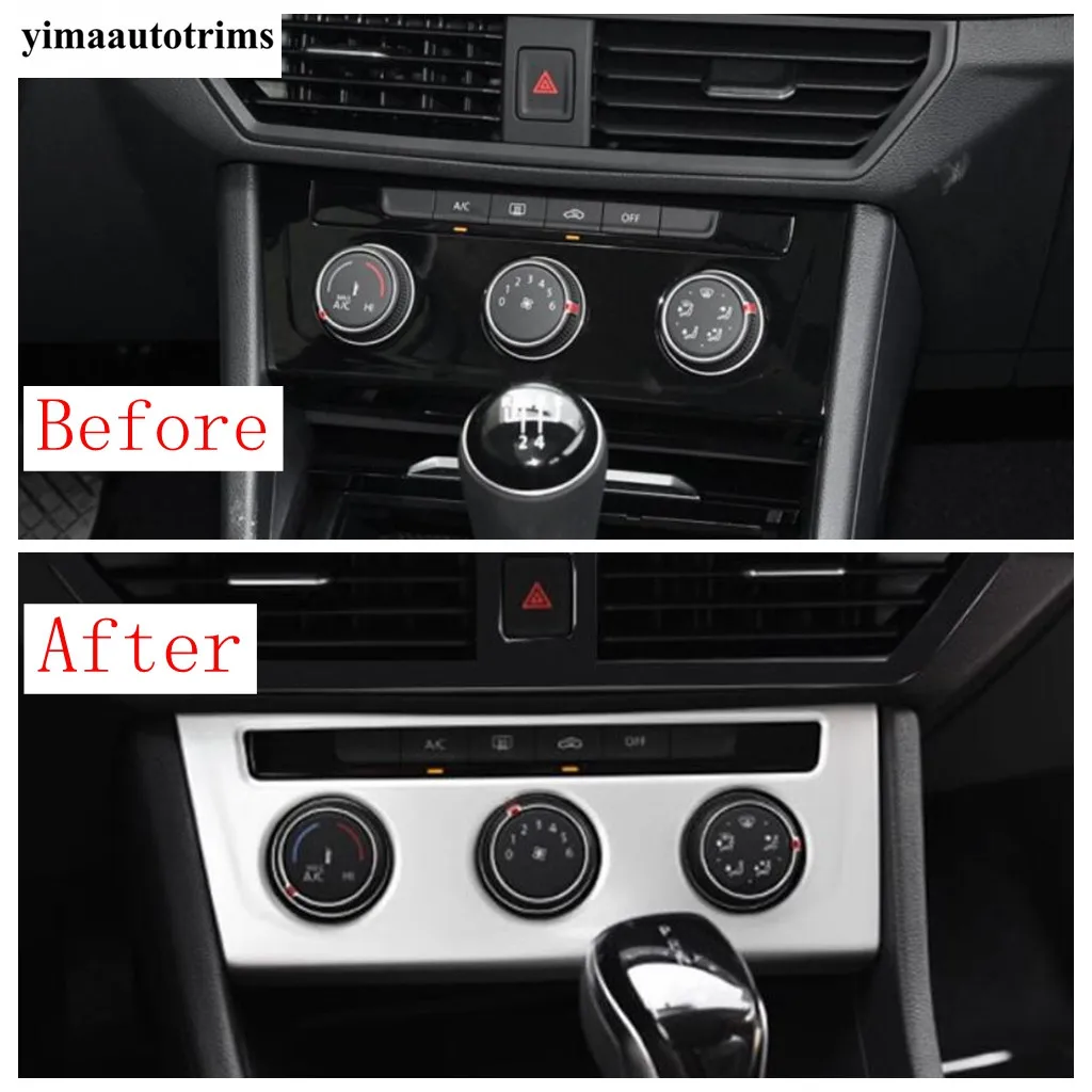 

Central Air AC Panel / Armrest Panel Strip / Window Lift / Head Lamp Cover Trim Accessories For Volkswagen Jetta Mk7 2019 - 2022