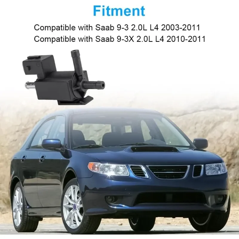 

55354158 Turbocharger Vacuum Solenoid Valve for Saab 9-3 9-3X 2.0T 2003-2011 Opel Vectra C Vauxhall Cadillac BLS 70032600