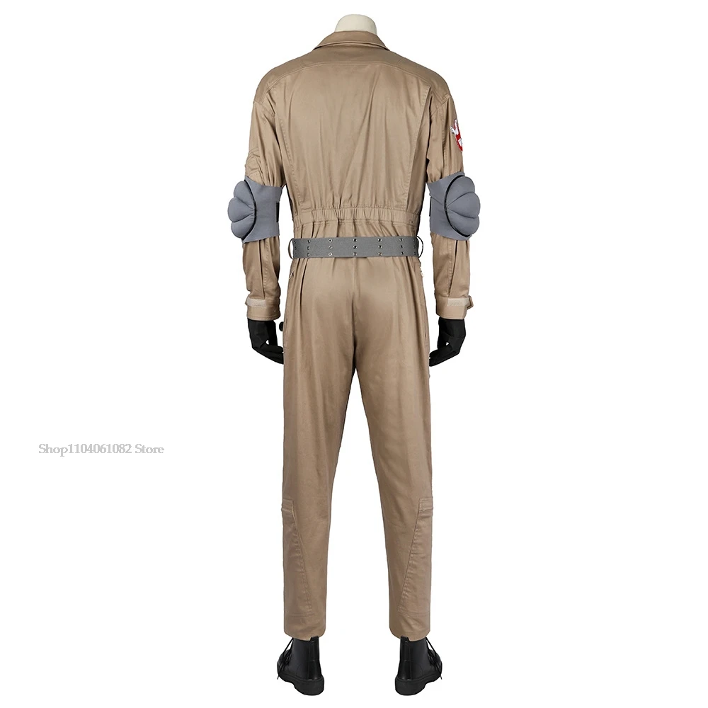 Male Gary Grooberson Cosplay Costume Ghostbusters Gary Jumpsuit Accessories Full Set and Individual Items Are Sold Tailor Size