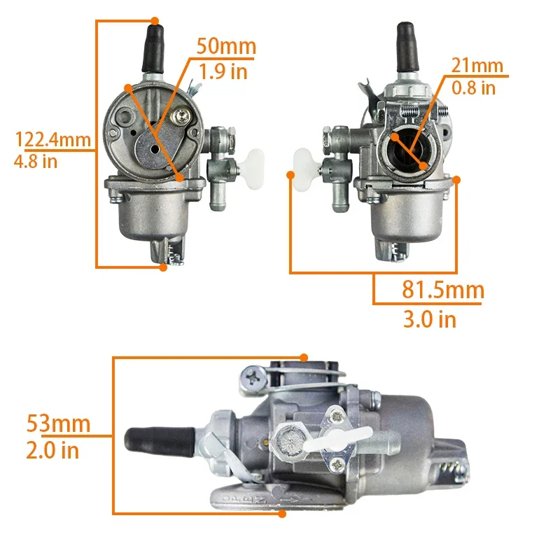 3WF-3AB40 Gas oline Sprayer Dosing Machine Carburetor For 40F-3 40F-3Z Fertilizer Applicator Carb