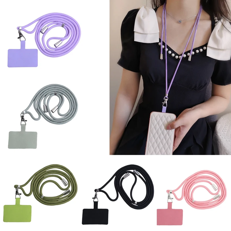 

Универсальный регулируемый ремешок для телефона, подвесной ремешок для мобильного телефона, шейный ремешок с защитой от потери для iPhone, Huawei, Xiaomi, Samsung Oppo