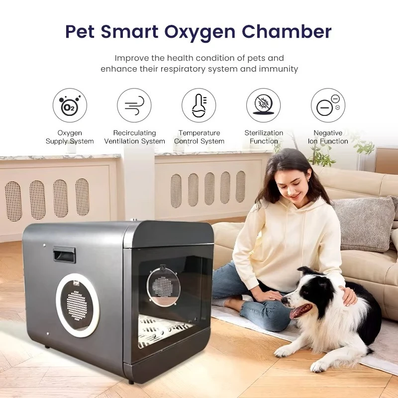 Medical Chamber for Small and Medium Pet cat Dog Drying Chamber Oxygen Hyperbaric Chamber for Dogs