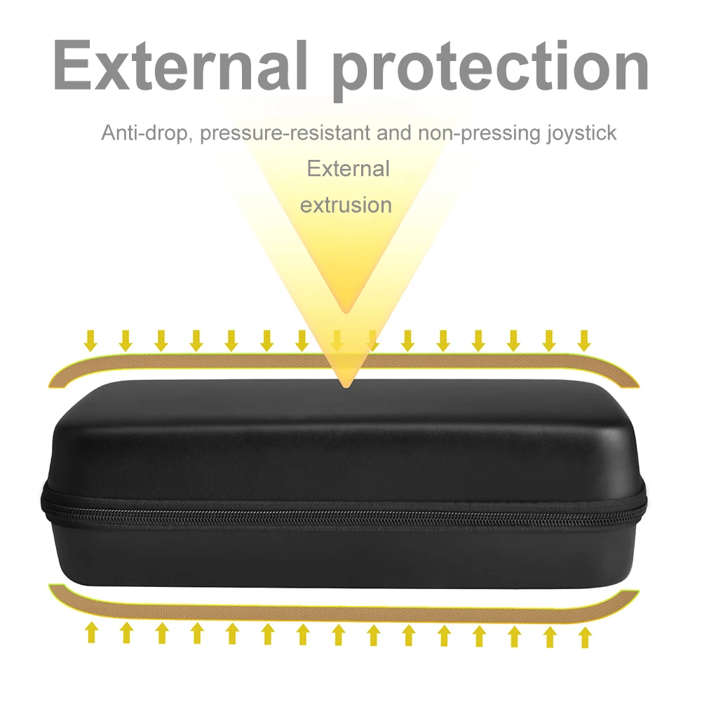 EVA Hard Carrying Case Bag for Lenovo Legion Go S Handheld Game Console Shockproof Hard Shell Case Anti-Drop Travel Storage Case - Image 5
