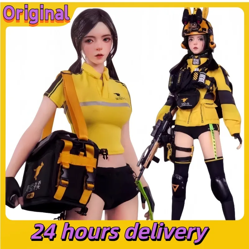 

100% original YMTOYS1/6 YMT109 Takeaway War Meitu Takeaway Rider Niya Action Figure Collection Series