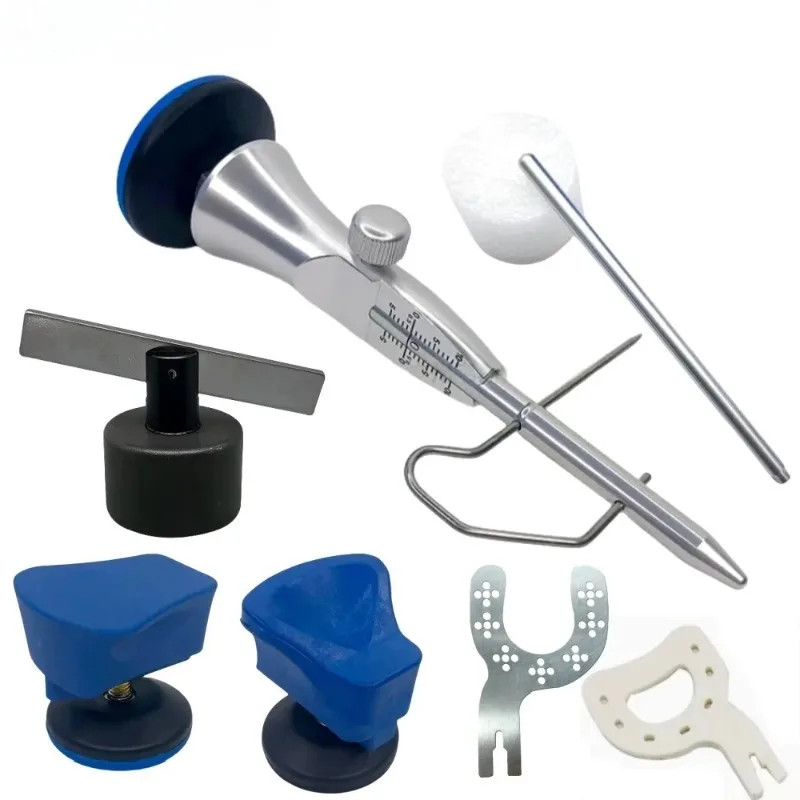 Adjustable Jaw Frame Anatomical Articulator Mechanic Facial Arch Arrangement Guide Plate Transfer Table Best Tools