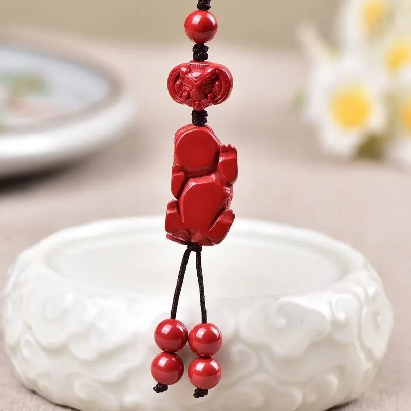 Natural Ore, Premium , Emperor Pixiu Phone Charm