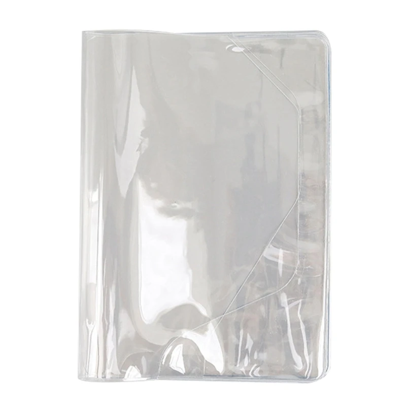 PVC Transparente Schutzhülle A6/A5 BooK Cover Binder Notebook Cover Wasserdicht Passend für die meisten Planer Binder Scrapbook – Detail 5
