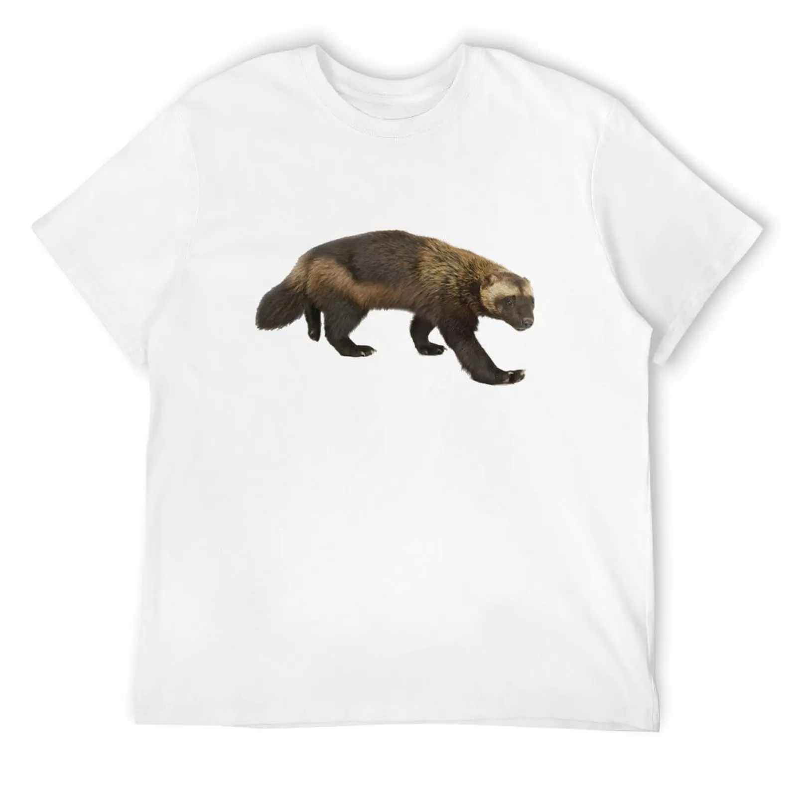 Wolverine T-shirt and sticker, skunk bear & quickhatch Wolverine Dangerous wild animal Shirt and Sticker, Gulo gulo gulo T-Shirt