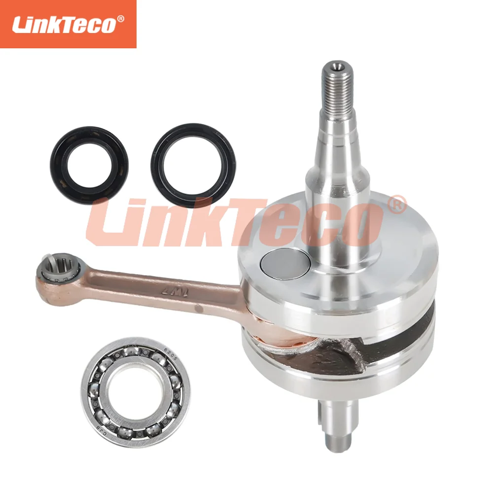 85-08 STD Bore 47MM 80CC Crankshaft Assembly Kit Replacement For Yamaha YFM80 Raptor Badger 80 93310-11268-00 93306-20529-00