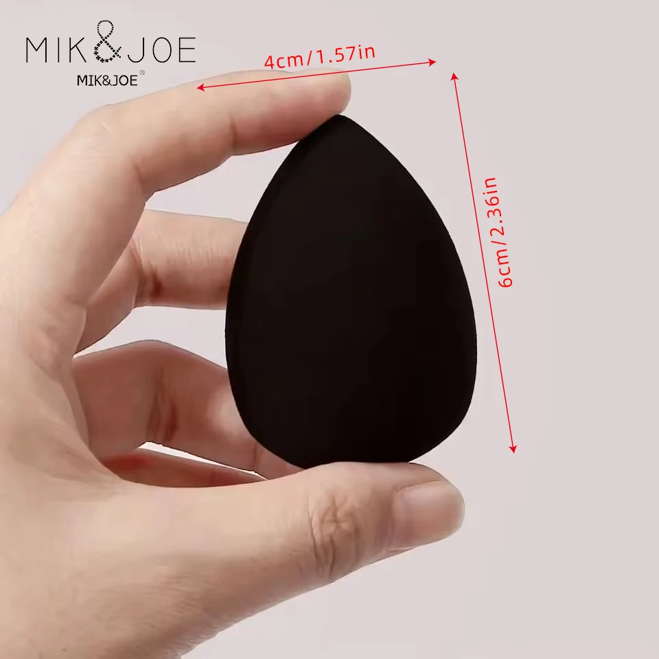 Ensemble d'œufs de beauté en polyuréthane de 12 pièces, adapté aux usages secs et humides, une application de maquillage rapide et un maquillage durable