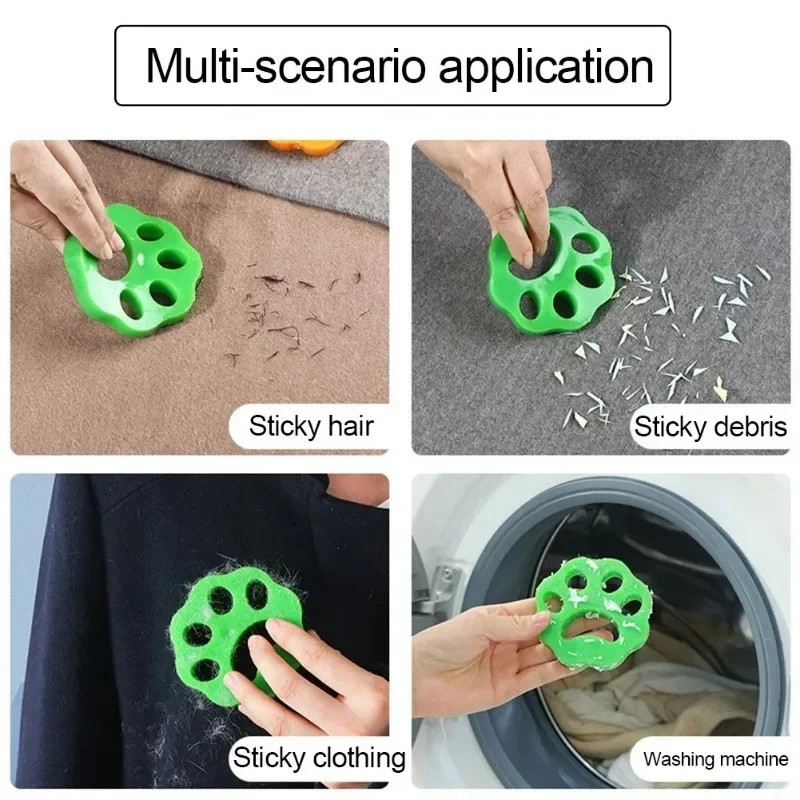 Removes Lint From Clothes Clearer Laundry Balls Pet Catches Lint for Clothes Washing Machine Fur Hair Removal Filter Ball Catch