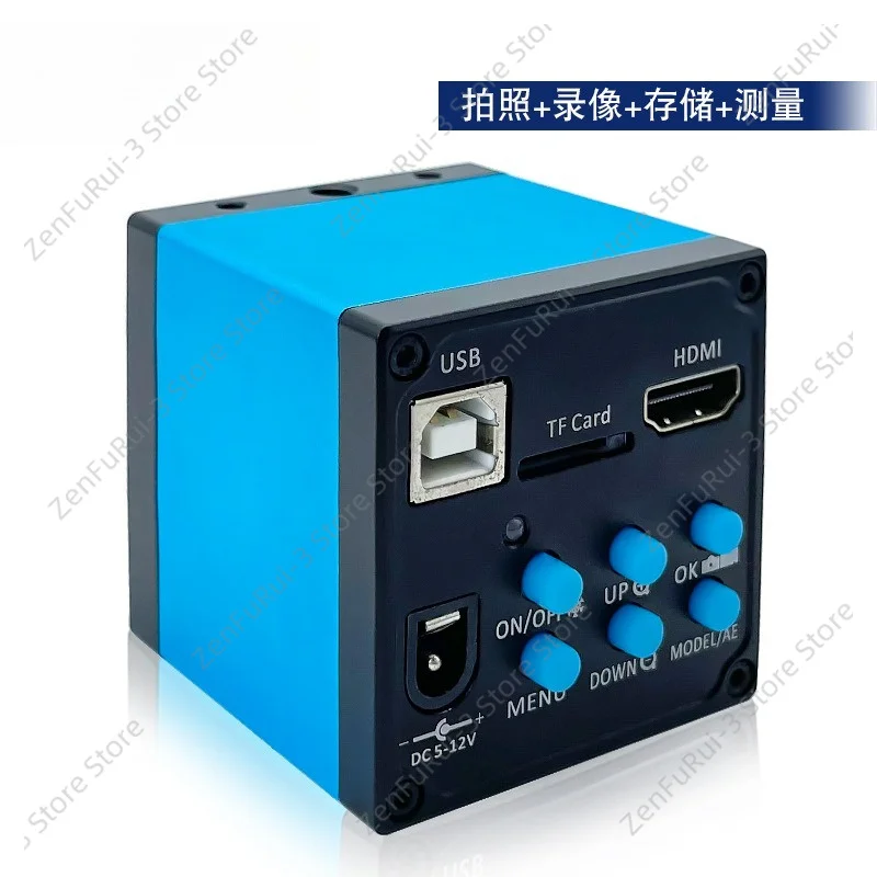16MP HD Industrial Microscope Camera, HDMI USB CCD Camera, Digital Imaging Camera With Measuring Function