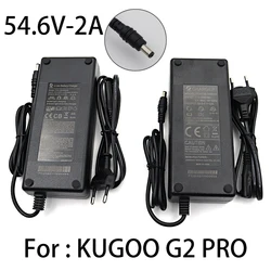 54.6V 2A Charger Spare For KUGOO G2 PRO Electric Scooter Accessories Battery Charger Parts Replacement Parts