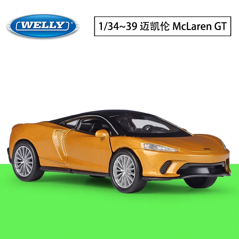 WELLY 1:36 GT Hohe Simulation Zurückziehen Auto Modell Auto Metall Legierung Spielzeug Auto Für Kind Geschenke Sammlung B620