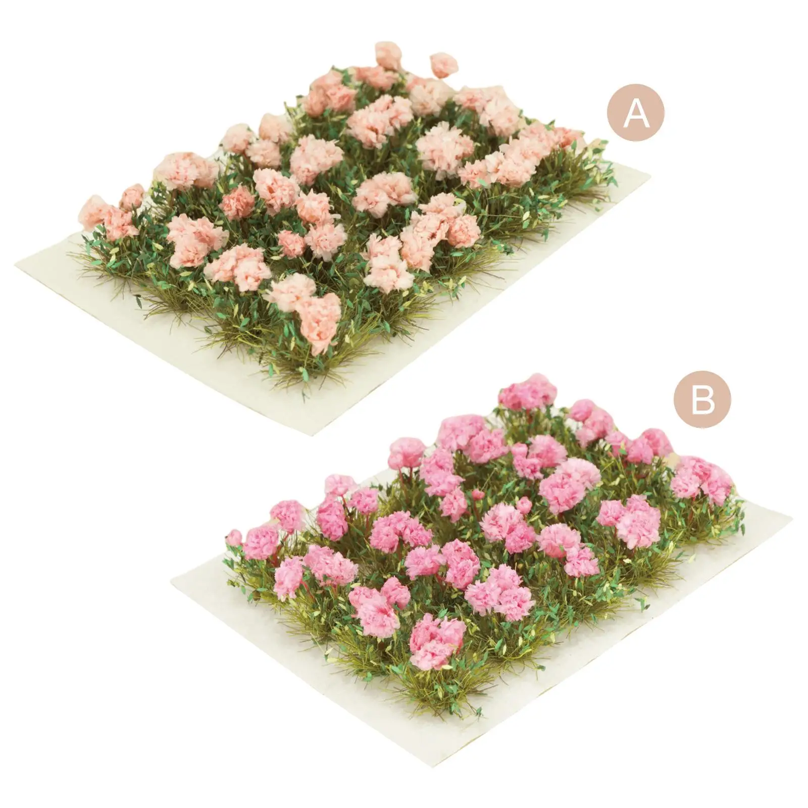 Micro paisagem flor kits de modelo de construção em miniatura modelo para dioramas 1:72