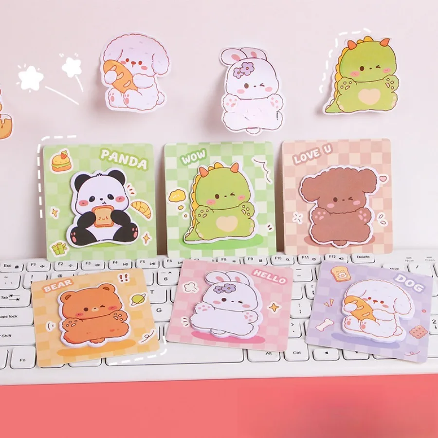 

Cartoon Shape Sticky Notes Cute Memo Notes for School Office