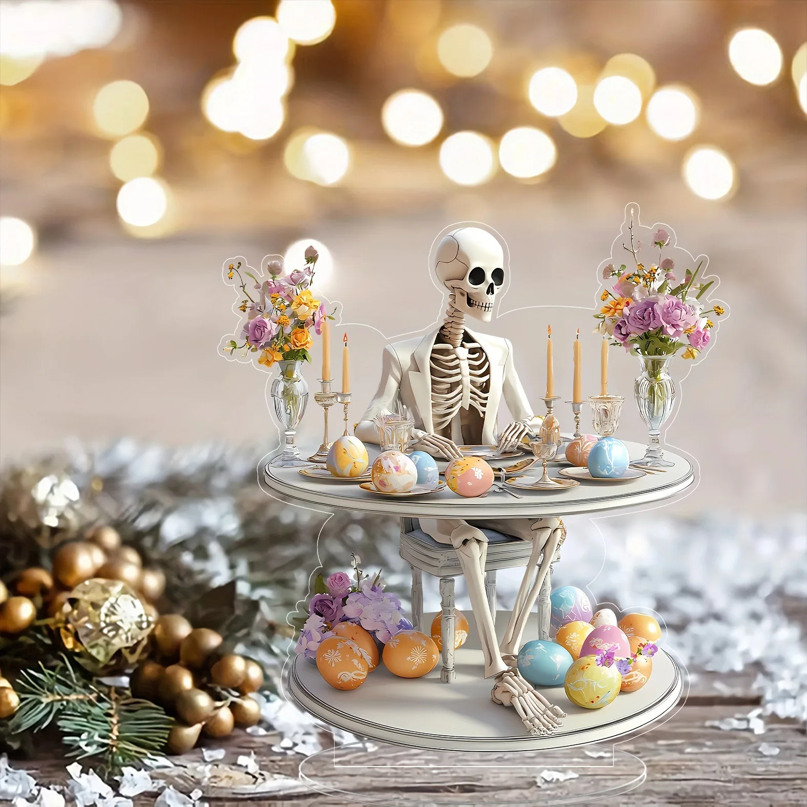 

Easter Undead Transparent Decorative Character Birthday Graduation Crystal Ornament Ornament