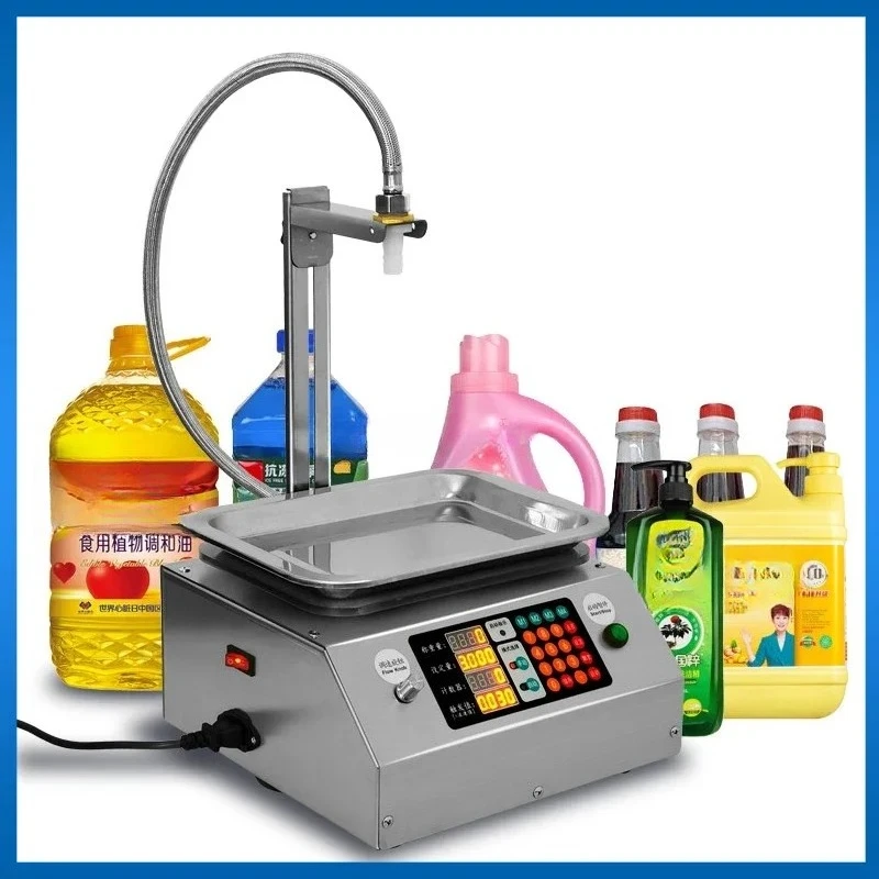 CSY-L17 Large Flow Automatic Quantitative Liquid Edible Oil Dispensing Equipment Weighing Filling Machine in Stock