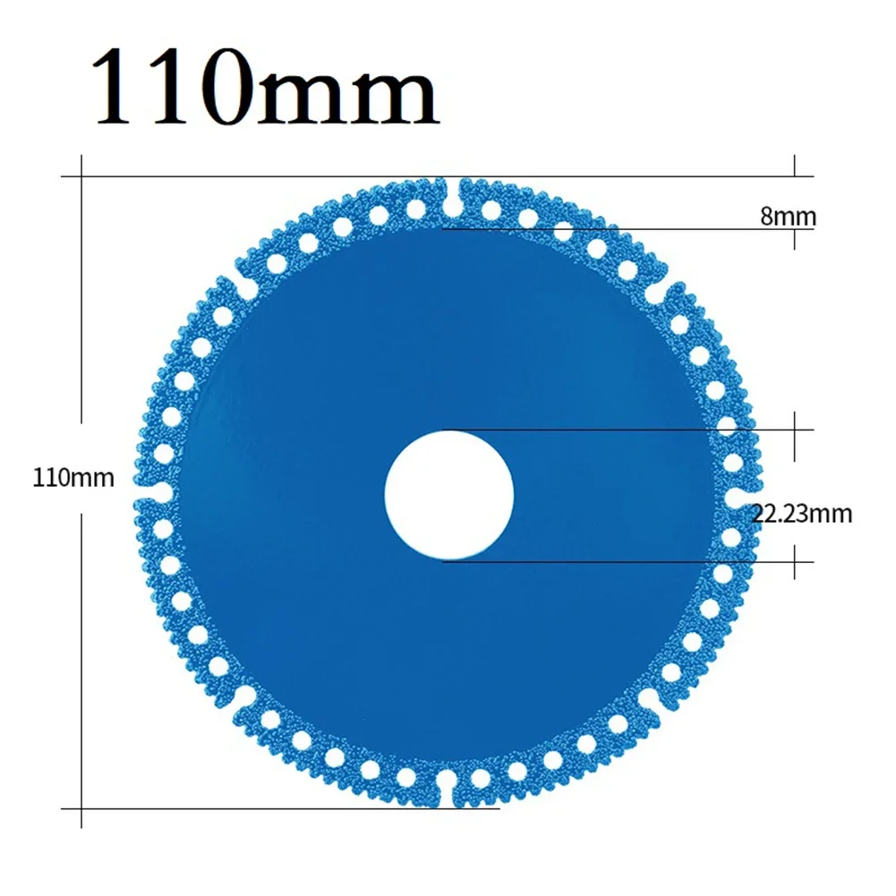 

1pc 100mm Composite Multifunctional Cutting Saw Blade Ultra-thin Saw Blade Ceramic Tile Glass Cutting Disc For Steel Metal