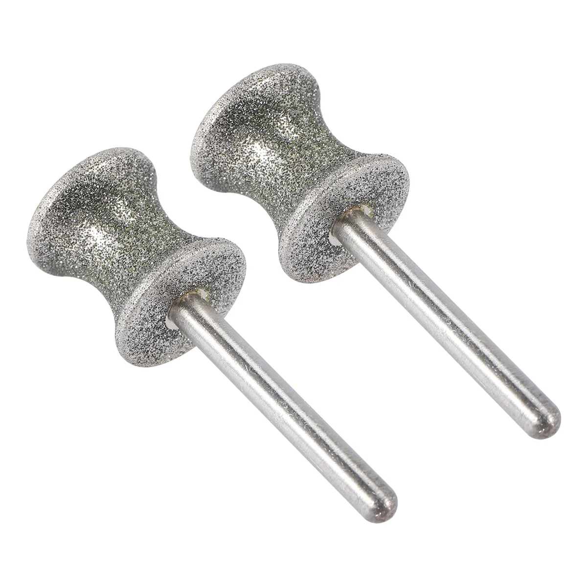 2 Pack Diamond Dog Nail Grinder Bits for Rotary Tool Fits for Dremel and Many Others LZB