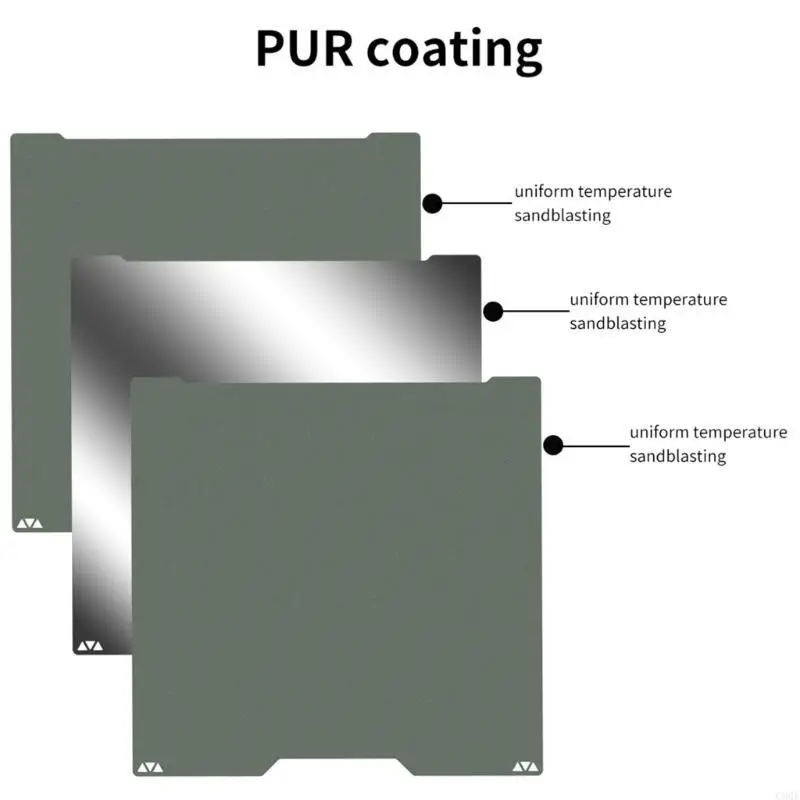 C90F Precise Machined 3D Printing Bed Plate Dengan Resistansi Tinggi dan Distribusi Panas Dioptimalkan untuk P1 H2D