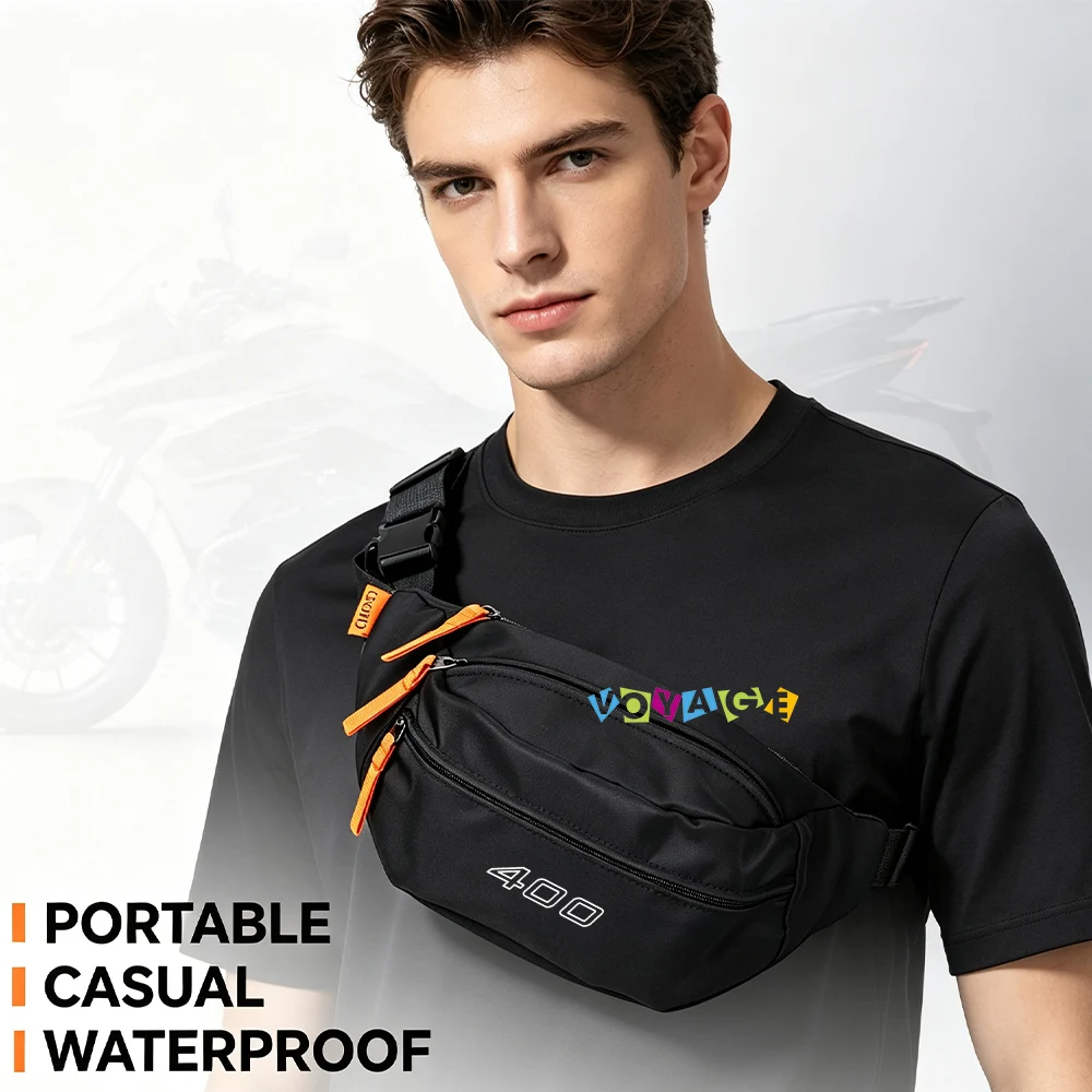 For Kawasaki Ninja 400 Z400 Portable Bag Waist Bag Cycling Bag Locomotive Commuting Waterproof Storage Motorcycle Accessories