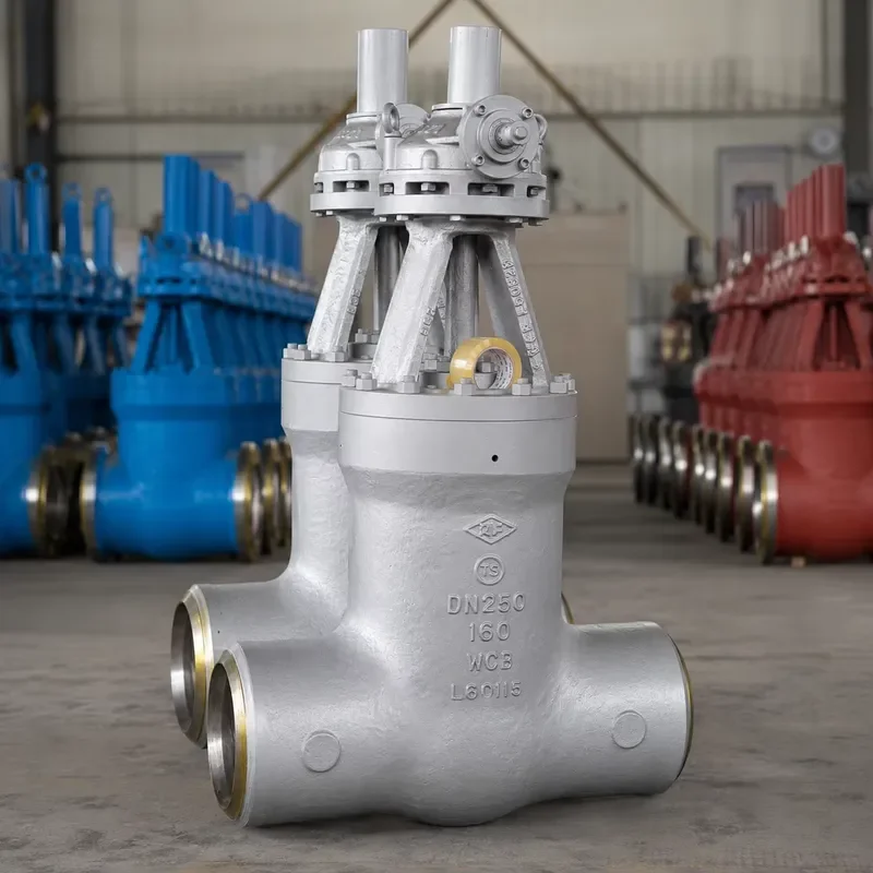 High Pressure Steam Isolation Valve WCB Pressure Seal Gate Valve Butt Weld Industrial Application